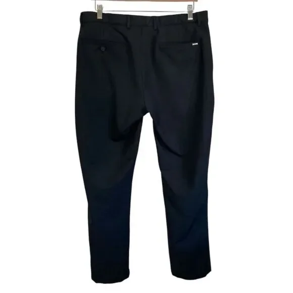 Greg Norman Play Dry Golf Pants Men 36x30 Black Flat Front Golf Pants - Picture 2 of 11